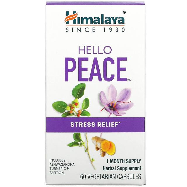 Himalaya Himalaja, Hei rauha, stressin lievitys, 60 kasviskapselia on Productcaster.