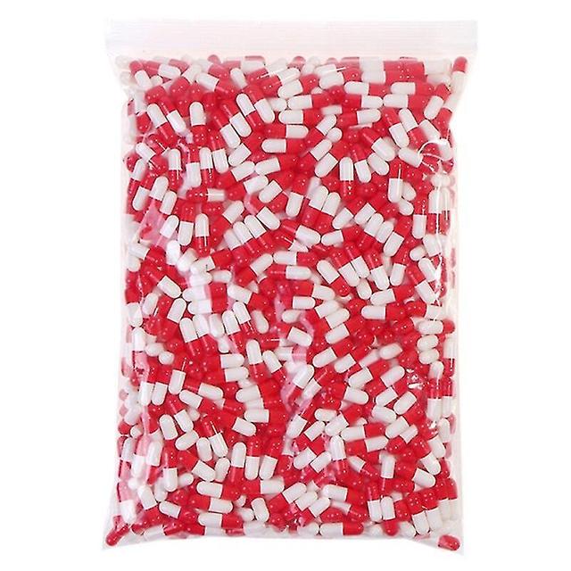 Hywell 1000pcs Standardgröße 0 # 1 # leere Kapseln Gelatine klare Kapseln hohle Hartgelatine transparent getrennte verbundene Kapseln MULTI on Productcaster.