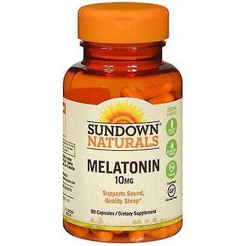 Sundown Naturals Natural Sleep Aid 90 per Bottle Tablet 10 mg Strength, Count of 1 (Pack of 6) on Productcaster.