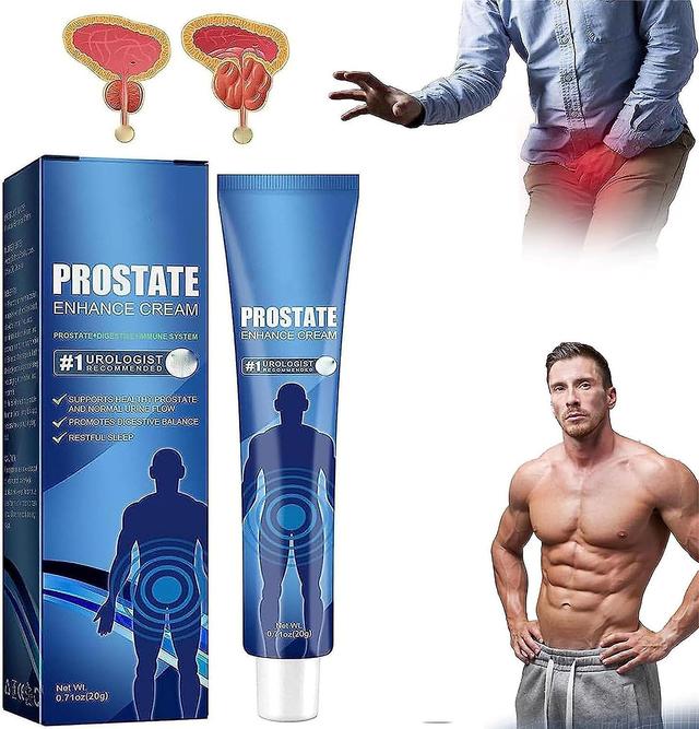 Wtowin Prostate Enhance Cream, Prostate Care Cream Supports Healthy Prostate Function, Prostate Relief Cream Reduced Urinary Urges 20g-3pcs on Productcaster.