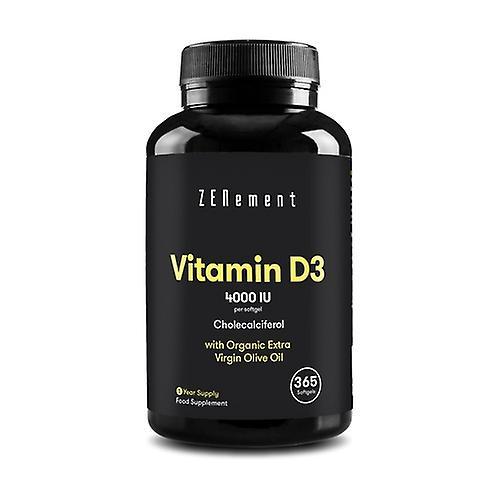 Zenement Vitamin D3 4000 IU 365 days 365 softgels on Productcaster.