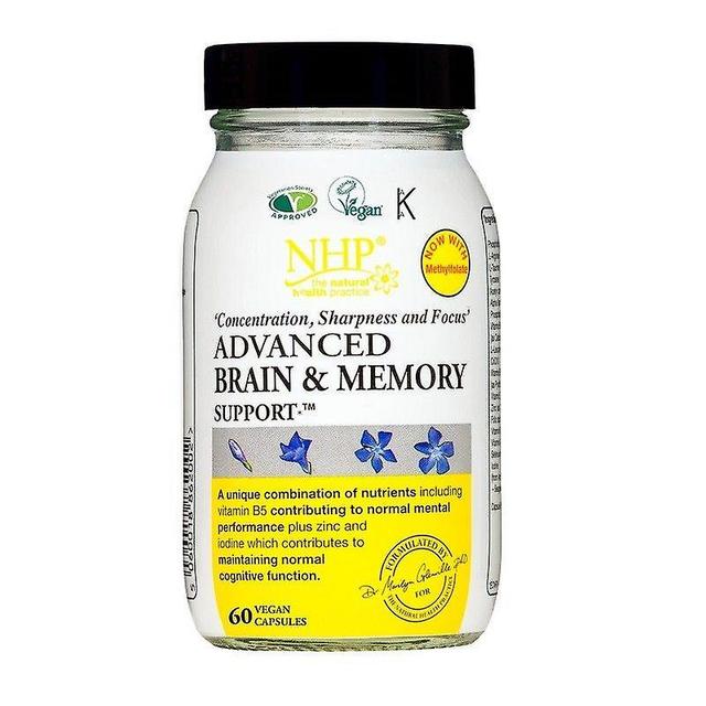 NHP Advanced Brain & Memory Capsules 60 (79357) on Productcaster.