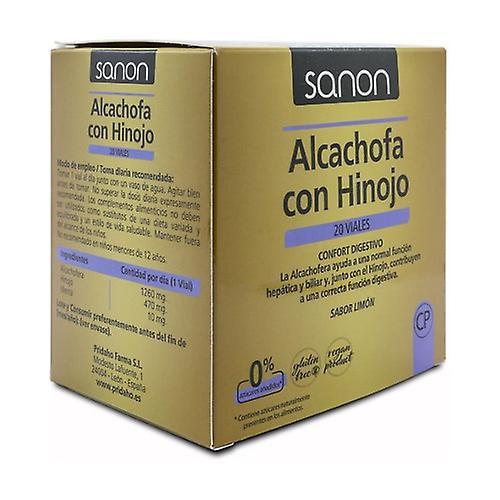 Sanon Artichoke and Fennel 20 ampoules of 10ml on Productcaster.