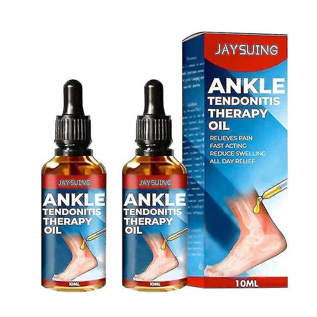 2pcs Ankle Pain Relief Oil Relieving Ankle Sprain Anti Swelling Treatment Achilles Tendonitis Fasciitis Bone Spurs Care Essential Oil on Productcaster.