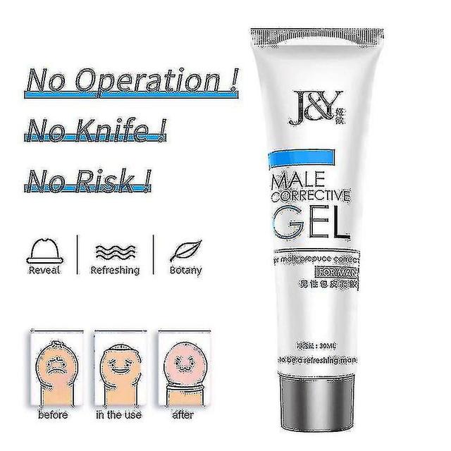 Male Foreskin Phimosis Correction Care Gel Head Physical Foreskin Improvement Liquid Men's Natural Plant Essence Gel on Productcaster.