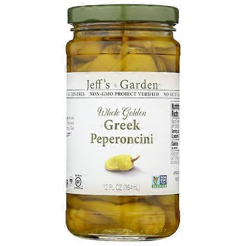 Jeff's GardenPatak Whole Golden Greek Peperoncini, 12 Oz(Case Of 6) (Pack of 1) on Productcaster.