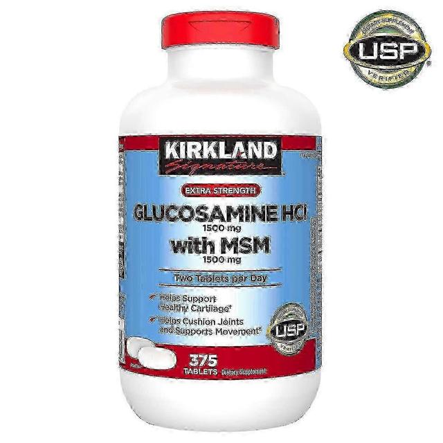 Kirkland Signature Glucosamina de la firma Kirkland con tabletas msm, 375 ea on Productcaster.