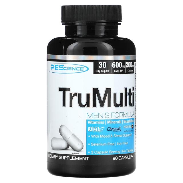 PEScience, TruMulti, Men's Formula, 90 Capsules on Productcaster.