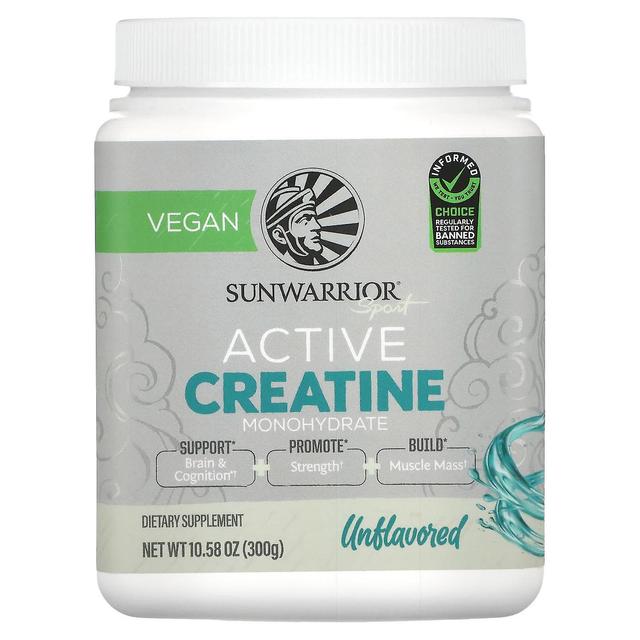 Sunwarrior, Sport, Active Creatine Monohydrate, Unflavored, 10.58 oz (300 g) on Productcaster.