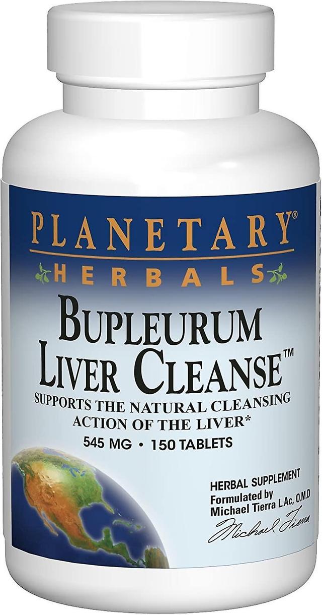 Planetary Herbals Bupleurum Liver Cleanse 545mg 150 Tabletter on Productcaster.