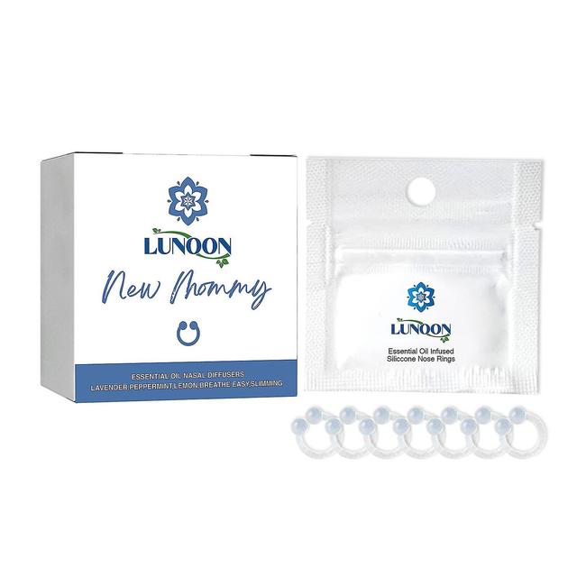 Best Seller-7pcs/box Slimming Detoxifying Essential Oil Nose Ring, Super Slim Nasal Ring 1pc on Productcaster.