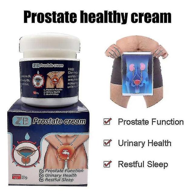 Crème de traitement de la prostatite aux herbes Crème urologique urinaire de la prostate masculine Santé K on Productcaster.