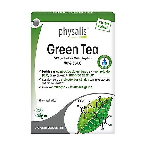 Physalis Green Tea 30 chewable tablets on Productcaster.