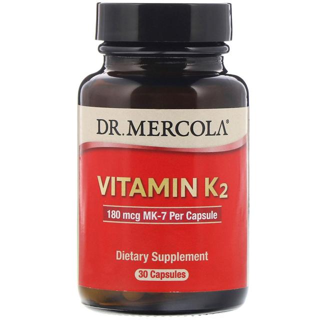 Dr. Mercola Vitamín K2 (30 kapsúl) - Dr Mercola on Productcaster.