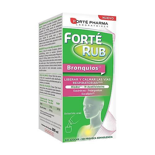 Forté Pharma Sirup Forté Rub Bronchi 200 ml on Productcaster.