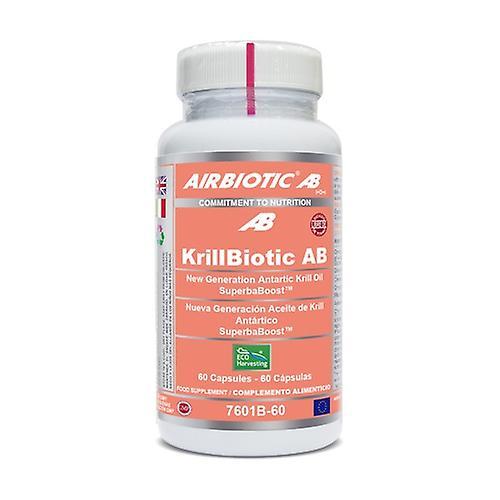 Airbiotic Krillbiotic AB 60 capsules of 590mg on Productcaster.