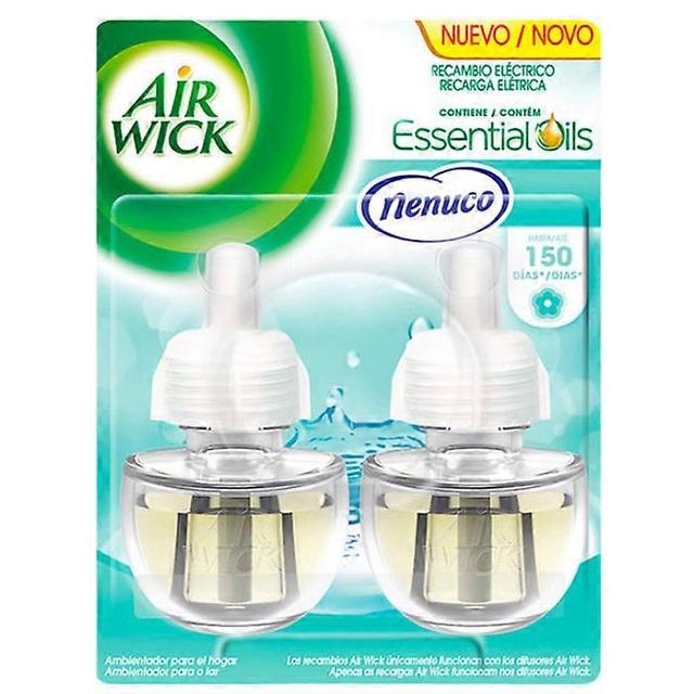 Air Wick Recarga de ambientador eléctrico flor de aceites esenciales de mecha de aire - 2 unidades on Productcaster.