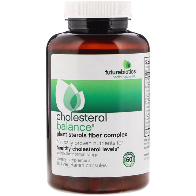 FutureBiotics, Cholesterol Balance, 180 Vegetarian Capsules on Productcaster.