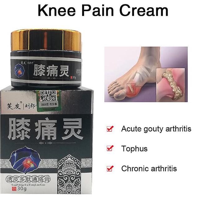 Botanical Herbal Extract Gout Ointment Relieve Acute Gouty Arthritis Knee Pain Dressing Joints Swollen Analgesics Ointment on Productcaster.