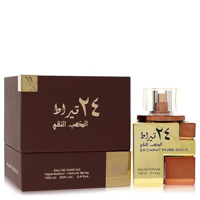 24 Karat Pure Gold by Lattafa Eau de Parfum Spray (Unisex) 100ml on Productcaster.