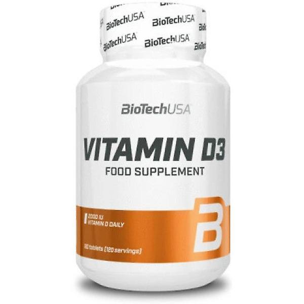 BiotechUSA Biotech Use Vitamin D3 50 Mcg 120 Caps on Productcaster.