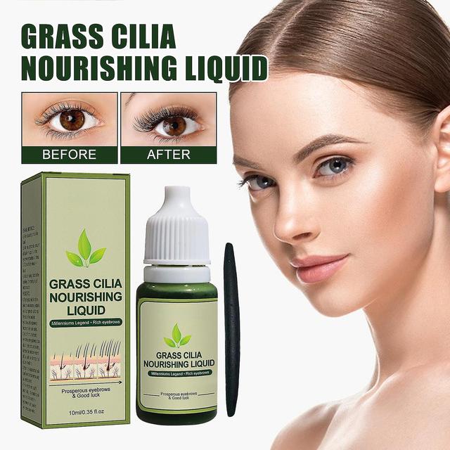 Pure Usma Grass Juice Hair Growth Liquid,eyebrows Growth And Good Luck,sma Grass Hair Care Cilia Growth Nourishing 2 Pcs on Productcaster.