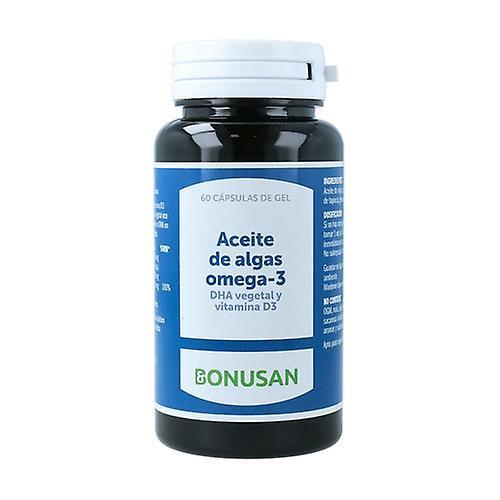 Bonusan Omega 3 Algae Oil 60 vegetable capsules on Productcaster.