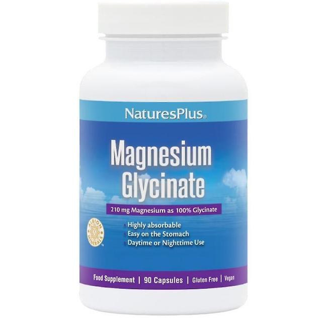 Nature's Plus Magnesium Glycinate Capsules 90 (33609) on Productcaster.