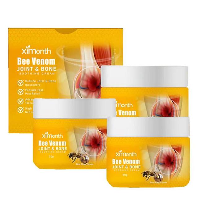 Bee Venom Joint Bone Soothing Cream Therapy for gigt smerter 3pcs on Productcaster.