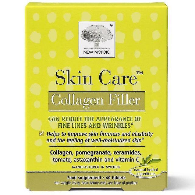 Neue Nordic Skin Care Collagen Filler Tabletten 60 (NLF164) on Productcaster.