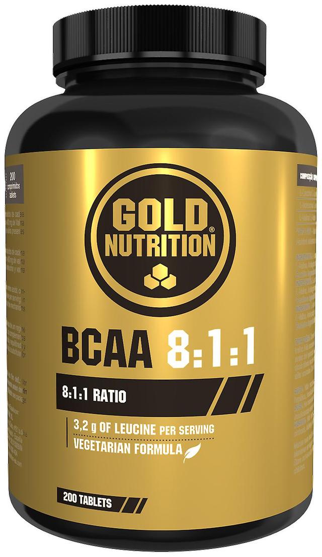 Gold Nutrition BCAA's 8:1:1 Force 200 Tabletten on Productcaster.