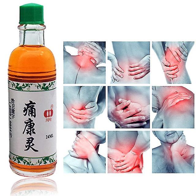 20ml Herbal Medical Plaster Tongkanglin Painkillers Oil Privet Balm Liquid Smoke on Productcaster.