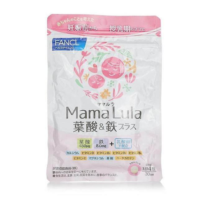 Fancl Mama Lula Folic Acid & Iron Plus Supplement 30 Days - 120capsules on Productcaster.