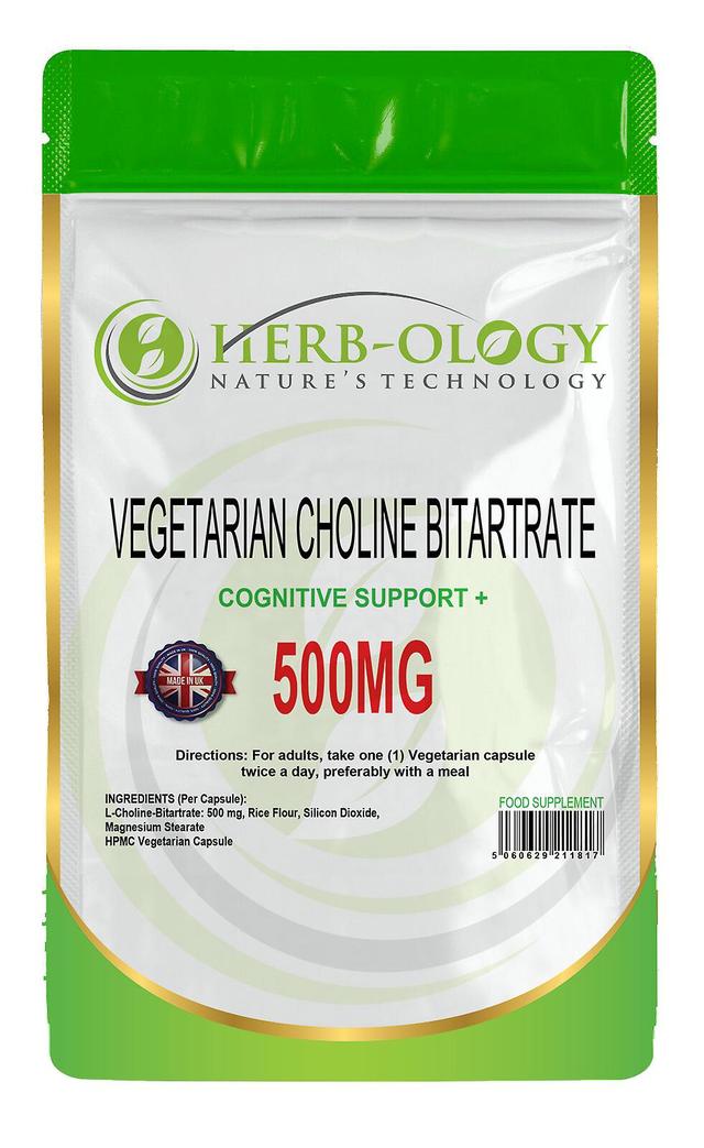 Herb-ology Cholinbitartrat (500mg) 1 Pouch (90 Capsules) on Productcaster.