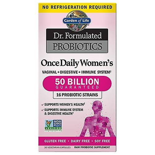 Garden of Life Dr. Probiotiques formulés une fois par jour pour les femmes, 30 capsules (paquet de 4) on Productcaster.