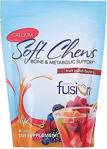 Bariatric Fusion Fusão Bariátrica Citrato de Cálcio & Energy Soft Chew Fruit Punch 60 Contagem on Productcaster.