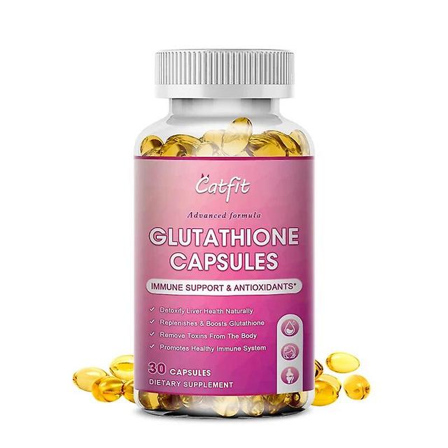 Catfit Newest Skin Whitening Glutathione Collagen Supplement Capsules Anti-aging Dull Skin Whitening Health&skin Care Foodhuamade Huamade 30pcs on Productcaster.