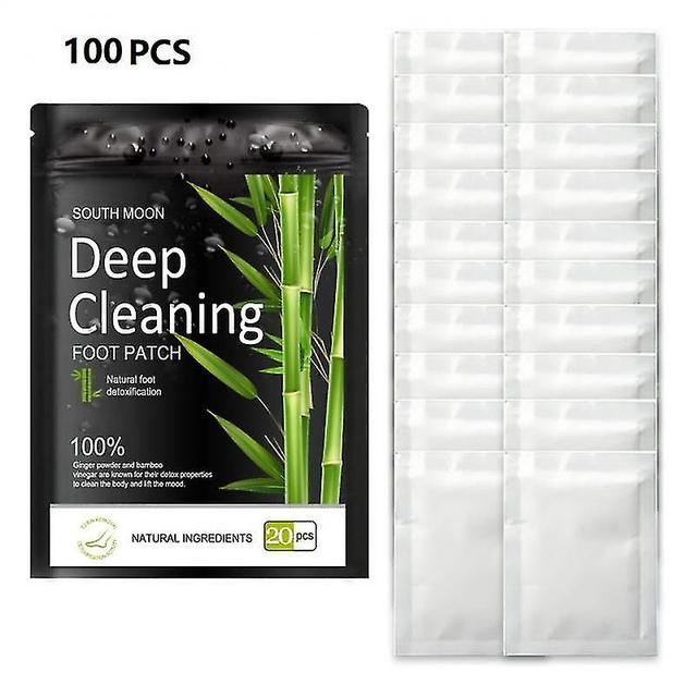 Body Toxin Detox Foot Patches Pads - 100/20pcs For Stress Relief And Deep Sleep 100PCS on Productcaster.