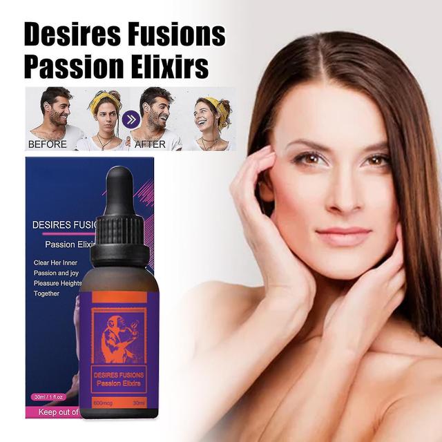 Desire Fusion Passion Elixir Drops Hormone Stimulus Drops Goutte envoûtante Happy Drops 3 Pcs on Productcaster.