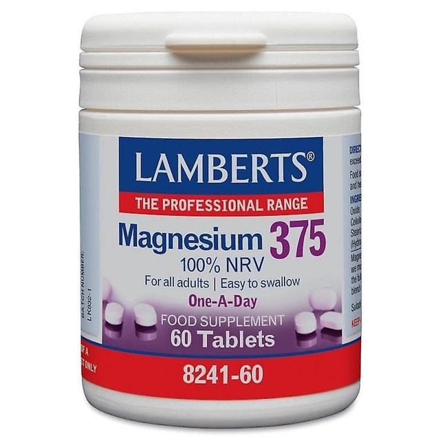 Lamberts Magnesium 375 Tabletter 60 (8241-60) on Productcaster.