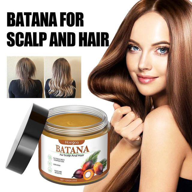 Denstyle 100% Natural Raw Batana Oil for Hair Growth,Dr. Sebi Batana Oil from Honduras Promotes Hair thickness for Men & Women 2 Pcs on Productcaster.