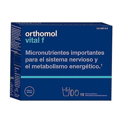 Orthomol Vitale F 15-pakker on Productcaster.