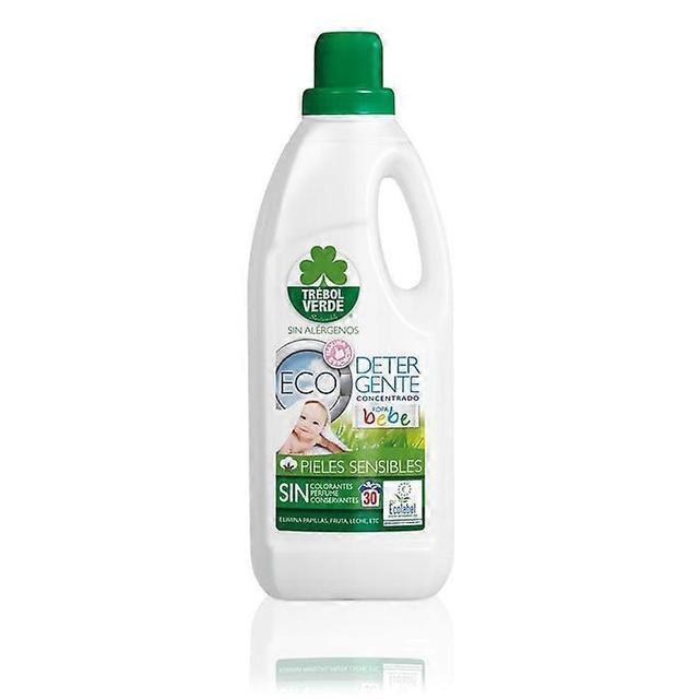 Trébol verde detergente ropa bebe ecologico 1500ml on Productcaster.