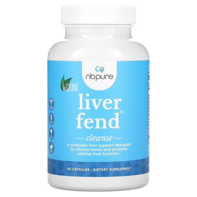 NB Pure, Liver Fend, Cleanse, 90 Capsules on Productcaster.