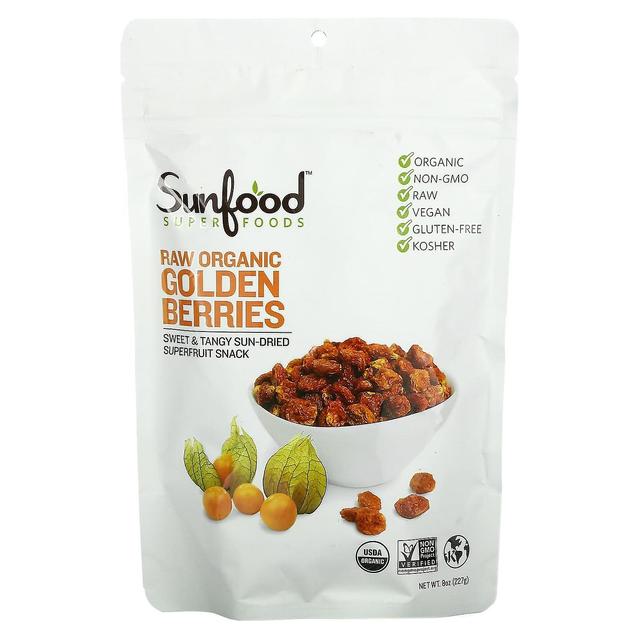 Sunfood, Raw Organic Golden Berries, 8 oz (227 g) on Productcaster.