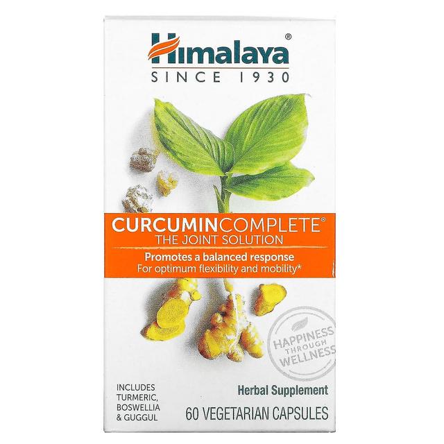 Himalaya, Curcumin Complete, Die gemeinsame Lösung, 60 vegetarische Kapseln on Productcaster.