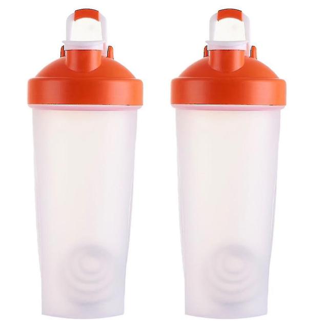 Guoguo Plastic Protein Shake Bottle For Meal Replacement Shakes & Smoothies, Beverages, Mixing Salad Dressing on Productcaster.