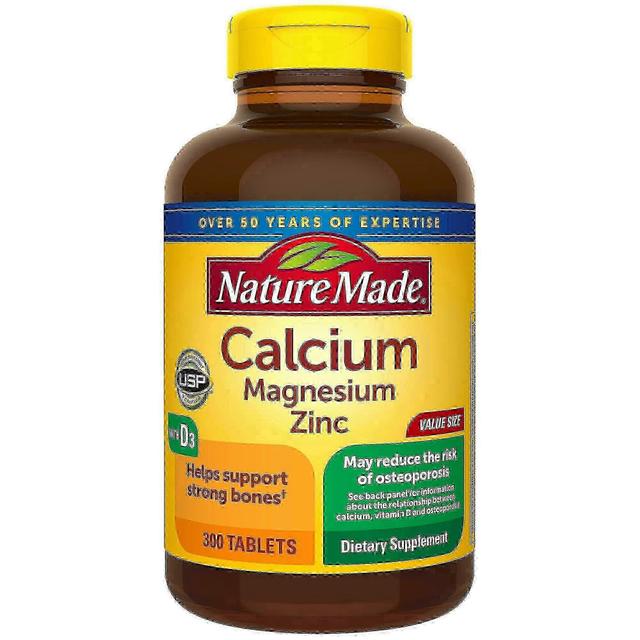 Nature Made Natur lavet calcium, magnesium, zink &d3 vitamin multivitamin tabletter, 300 ea on Productcaster.