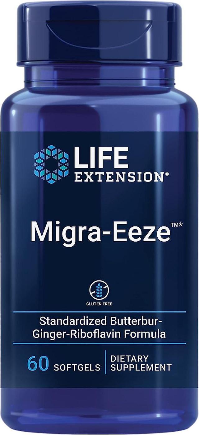 Life Extension Lebensdauer Verlängerung Migra-Eeze 60 Softgels on Productcaster.