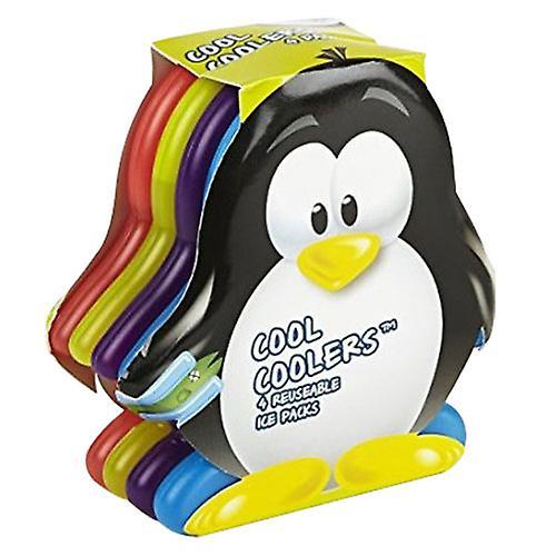 Fit & Fresh Cool Coolers Peunguin Ice Pack, 1 Set (Set da 4 pezzi) (Confezione da 1) on Productcaster.